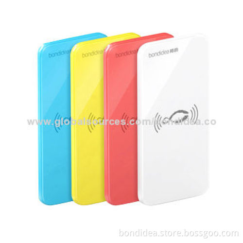 Wireless Chargers for Samsung or iPhone with Slim Design, 123 x 58 x 7mm Size
